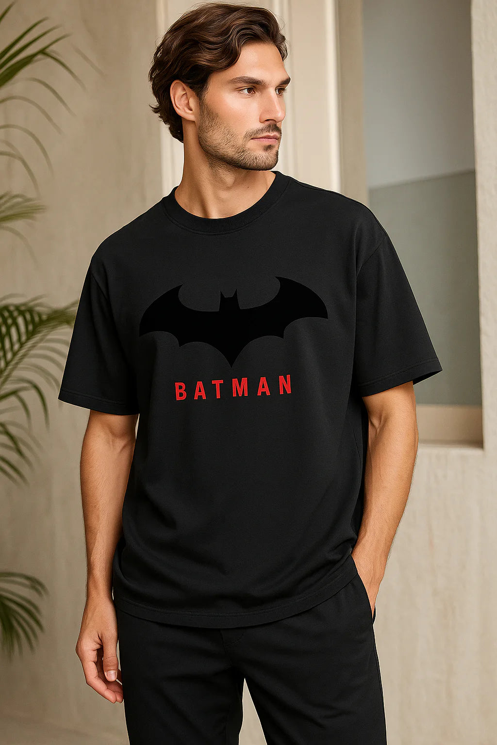 Batman Minimalist Logo Tee product mockup