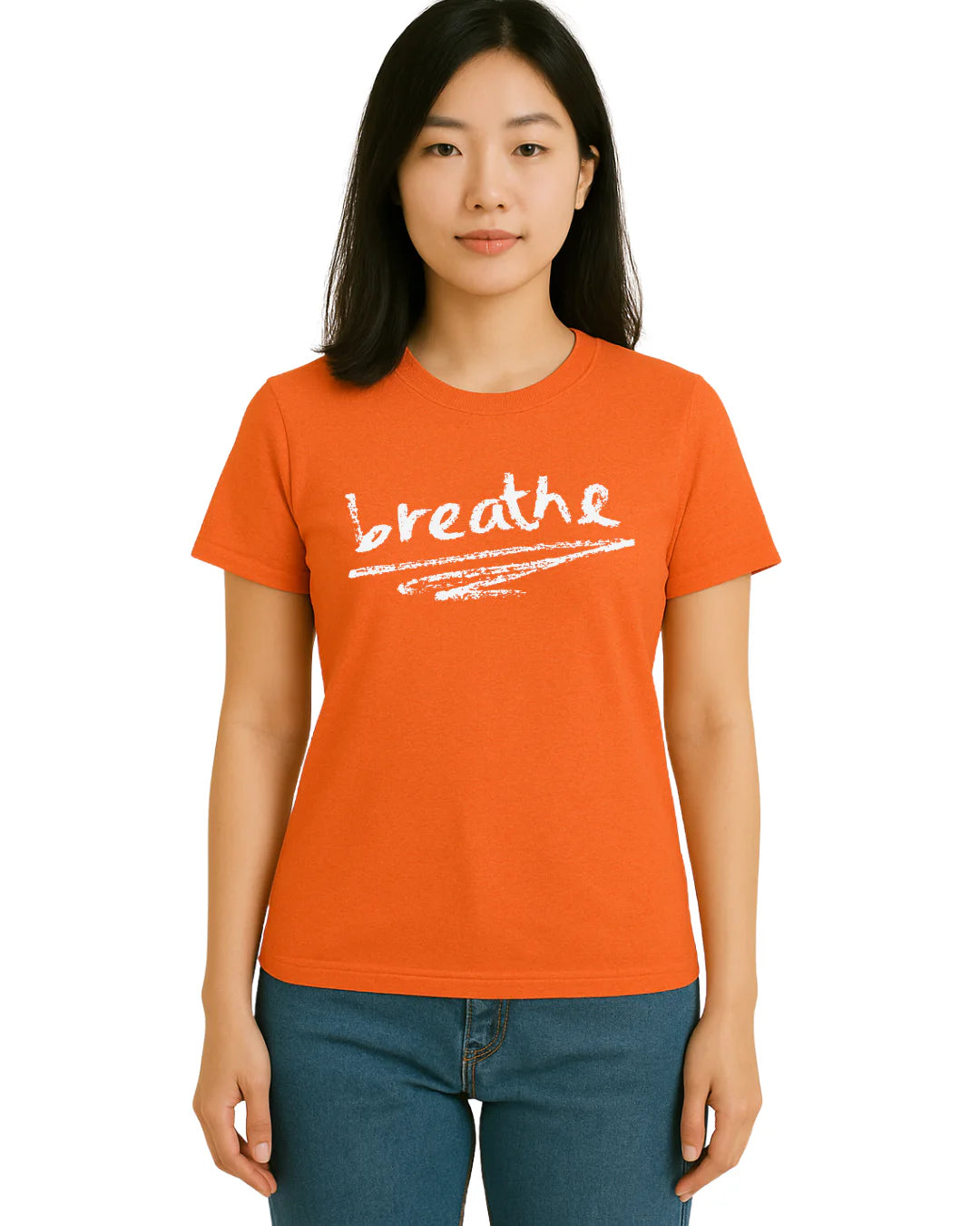 Breathe Tee product mockup