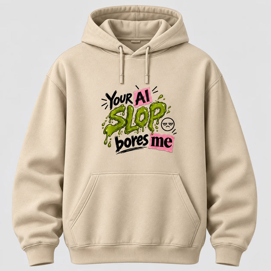 Collage Slime AI Slop Hoodie