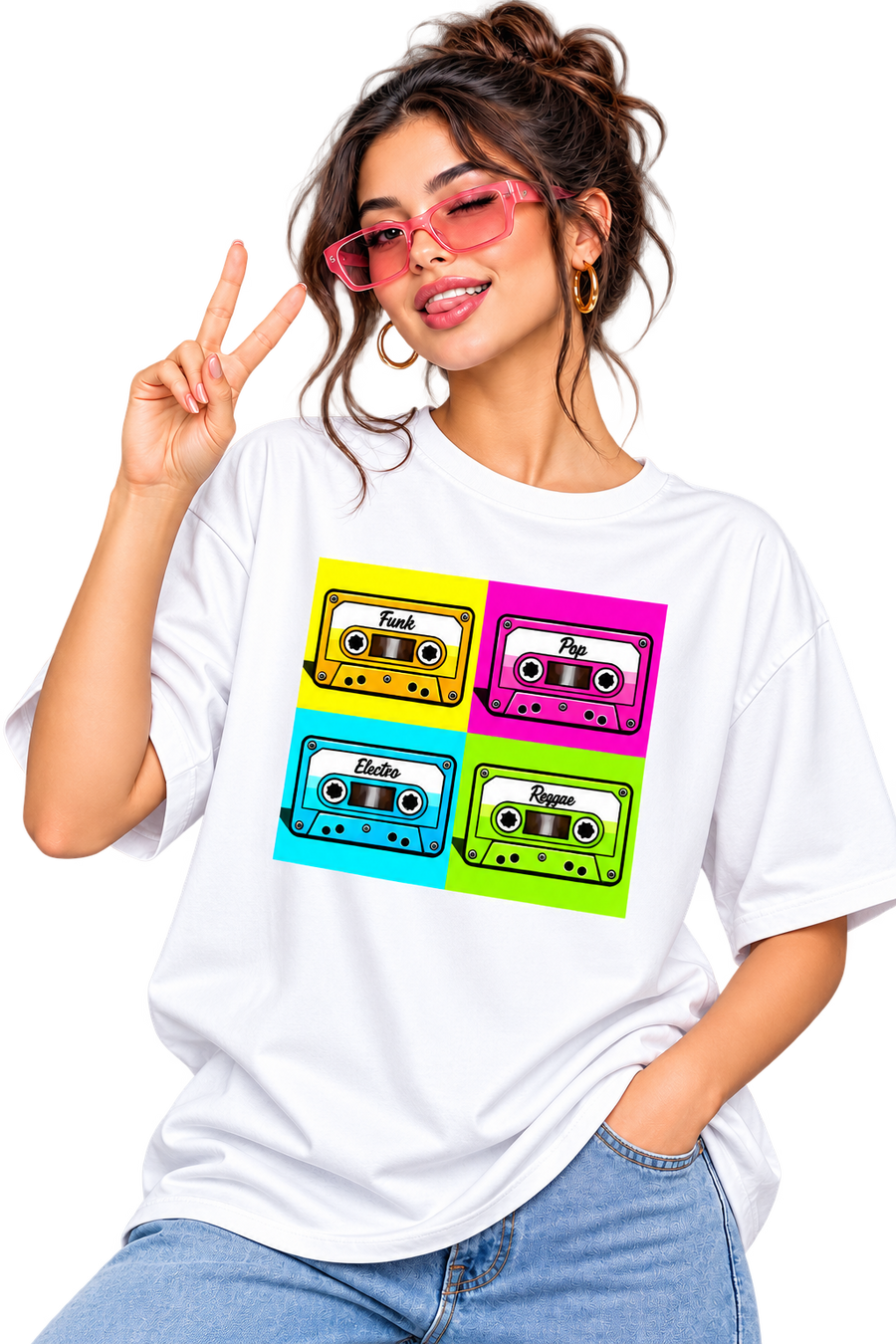 Four Genres Cassette T-Shirt