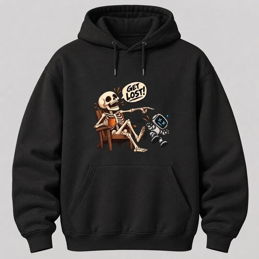 Get Lost Gaming Skeleton Hoodie