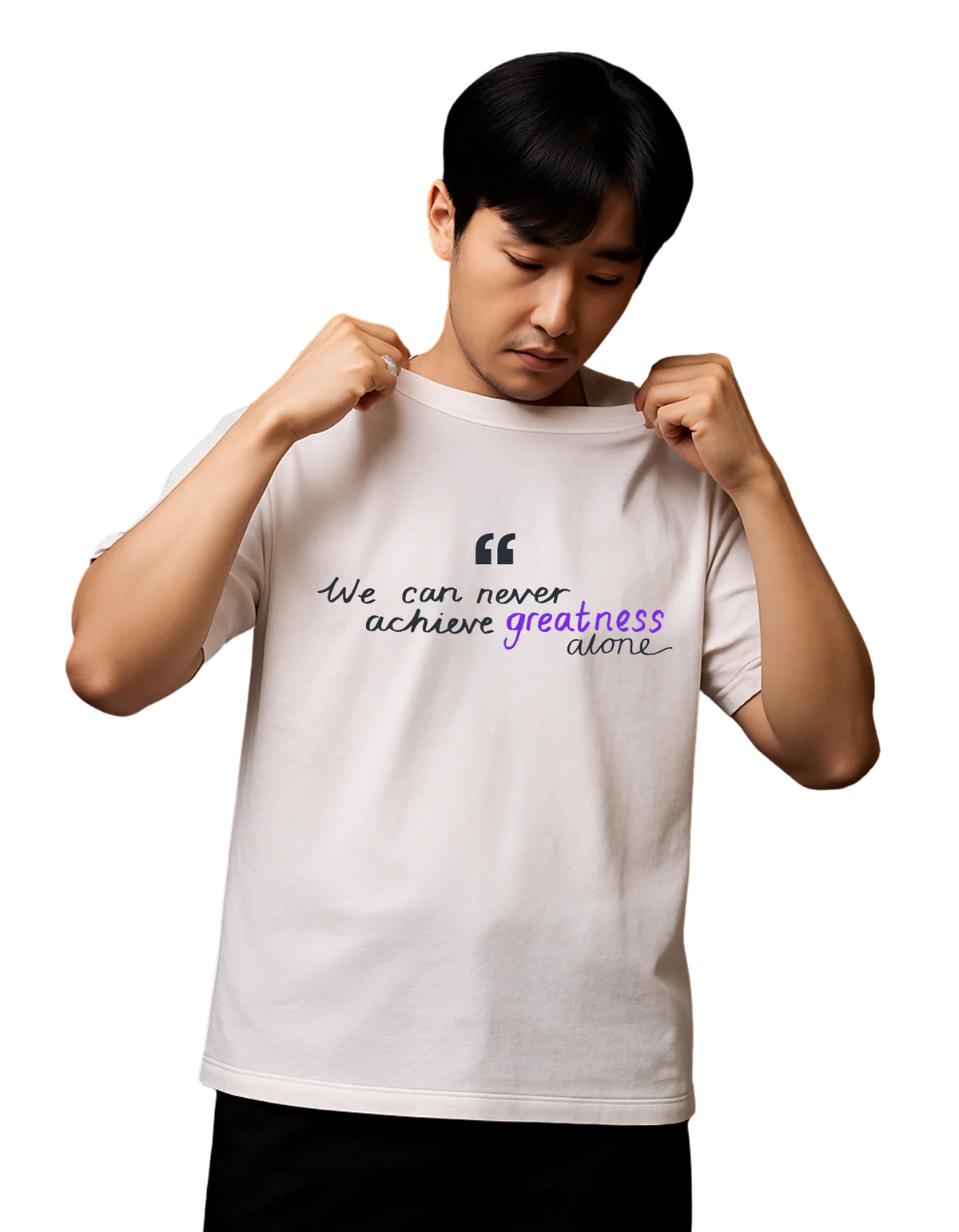 Greatness Tee product mockup