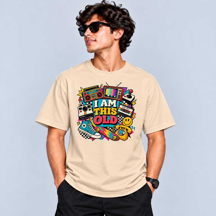 I Am This Old Retro T-Shirt