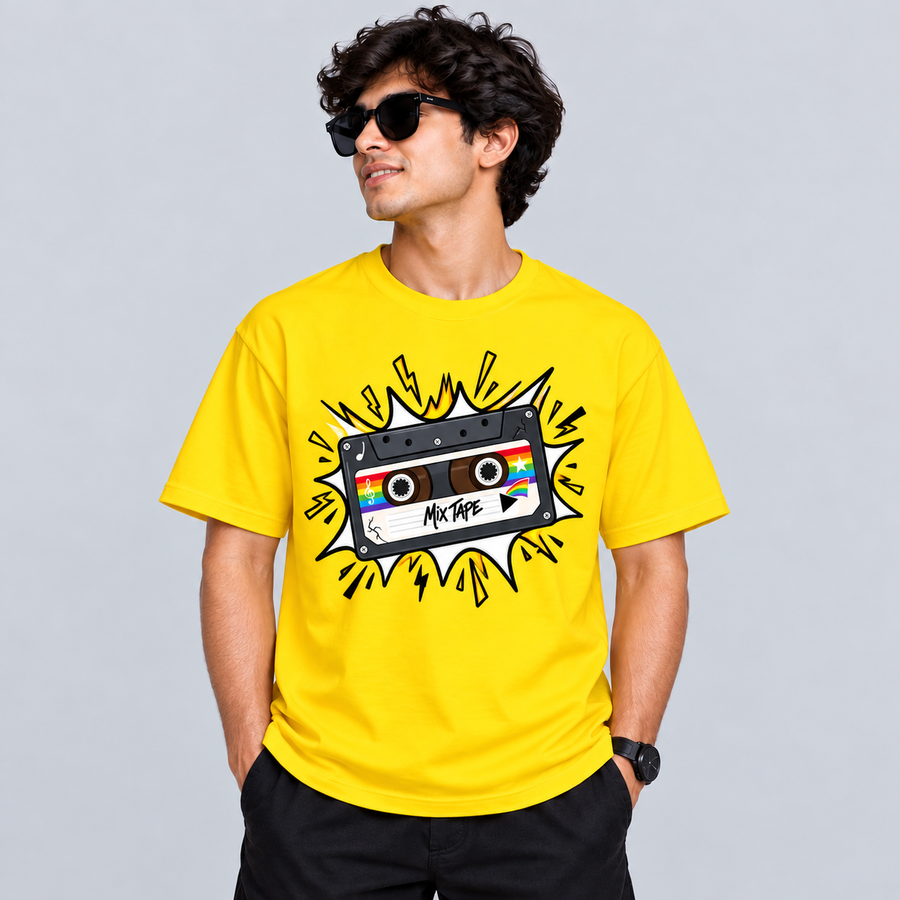 Mixtape Pop Art T-Shirt
