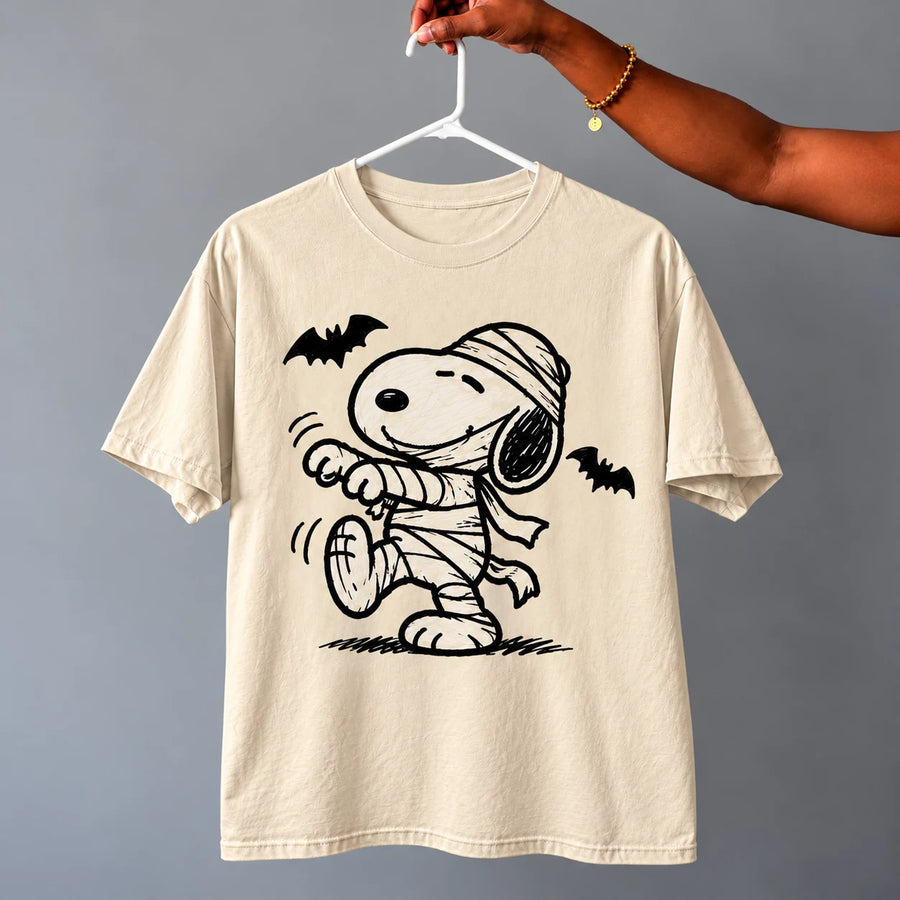 Mummy Beagle Halloween T-Shirt