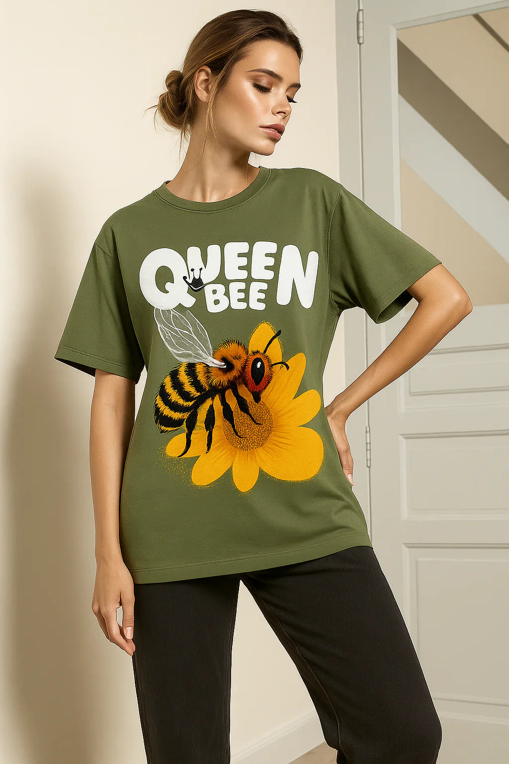 Queen Bee Tee product mockup