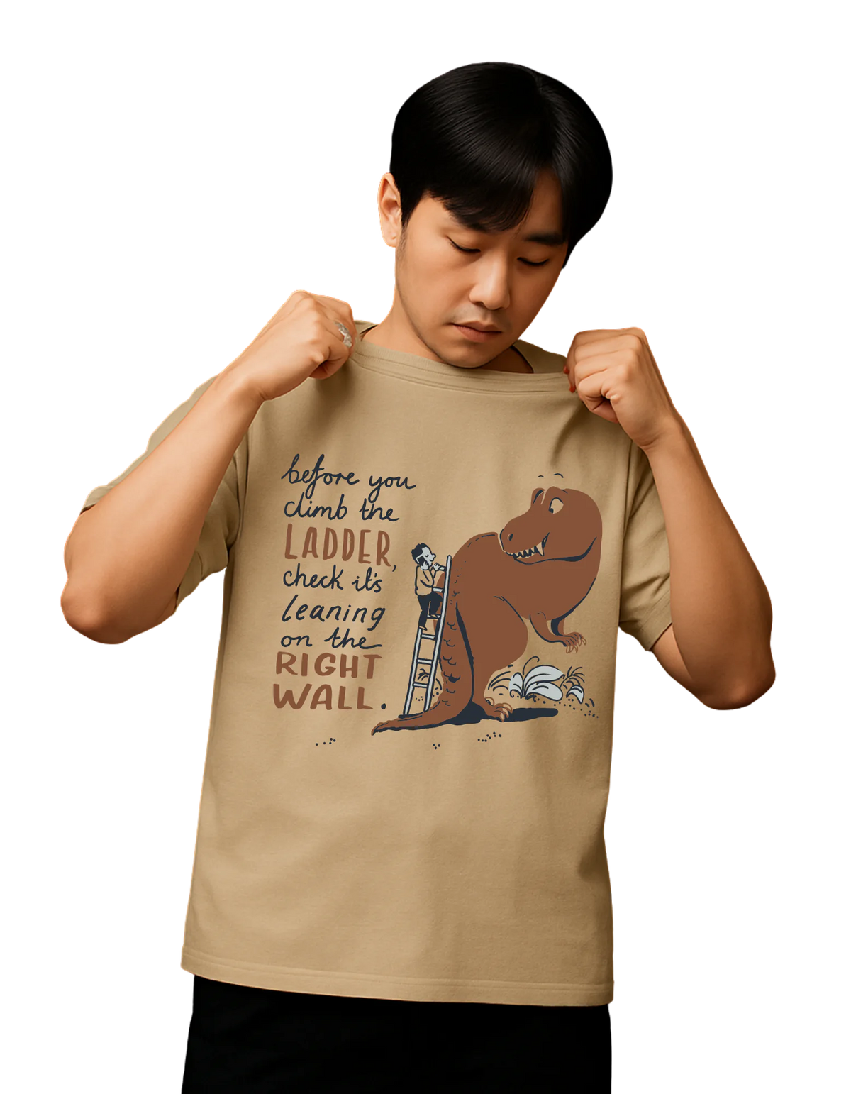 Right Wall Tee product mockup