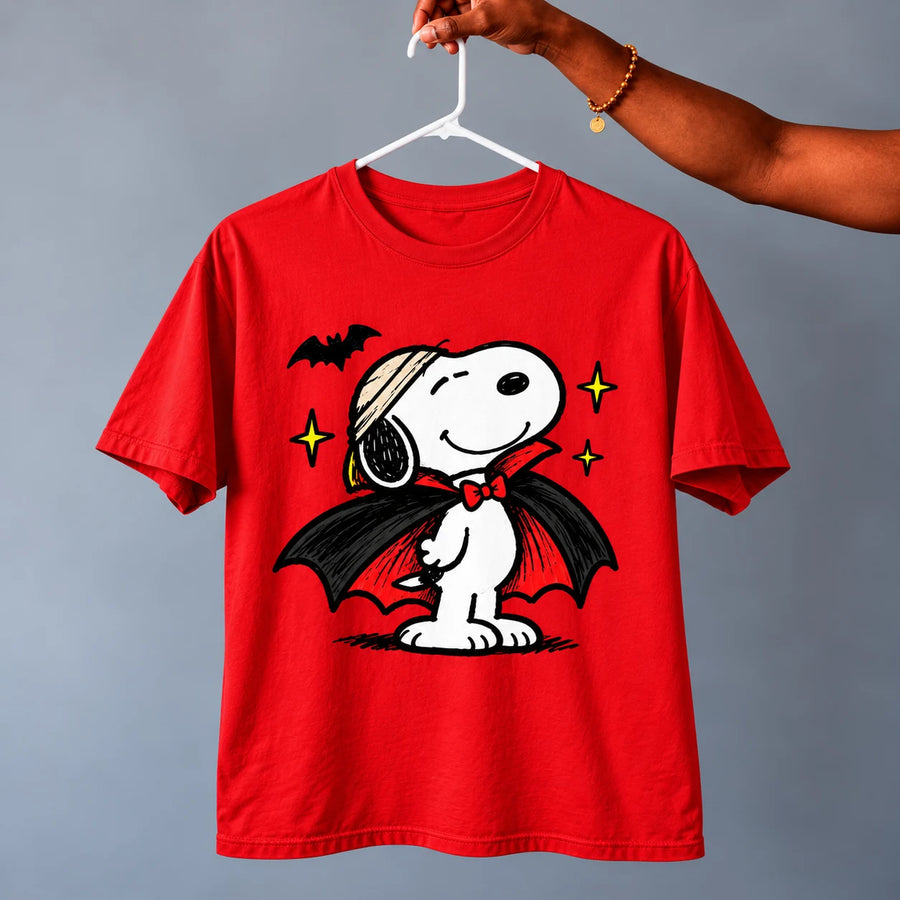 Vampire Beagle Halloween T-Shirt