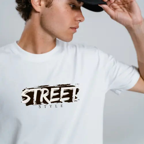 Street-style graphic T-shirt