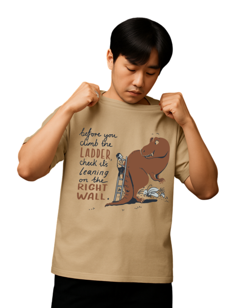 Right Wall Tee - Motivational Quote T-Shirt
