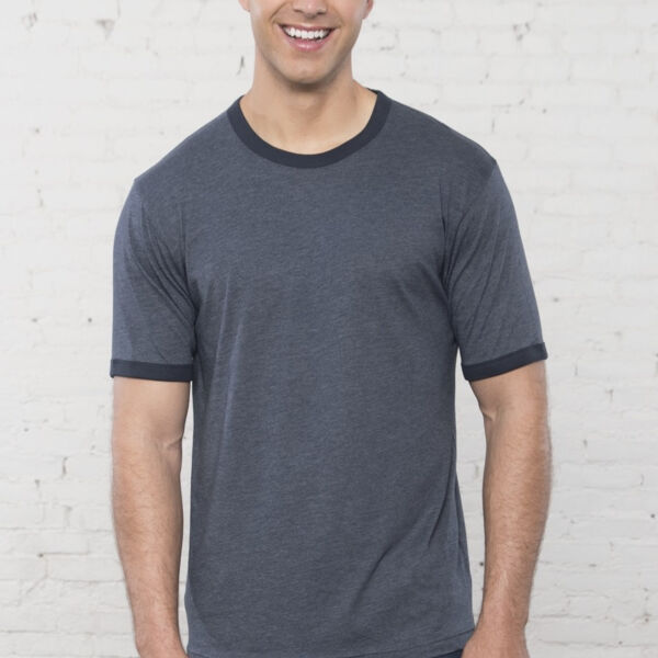 ATC Eurospun Lightweight Cotton Ringer Tee Thumbnail