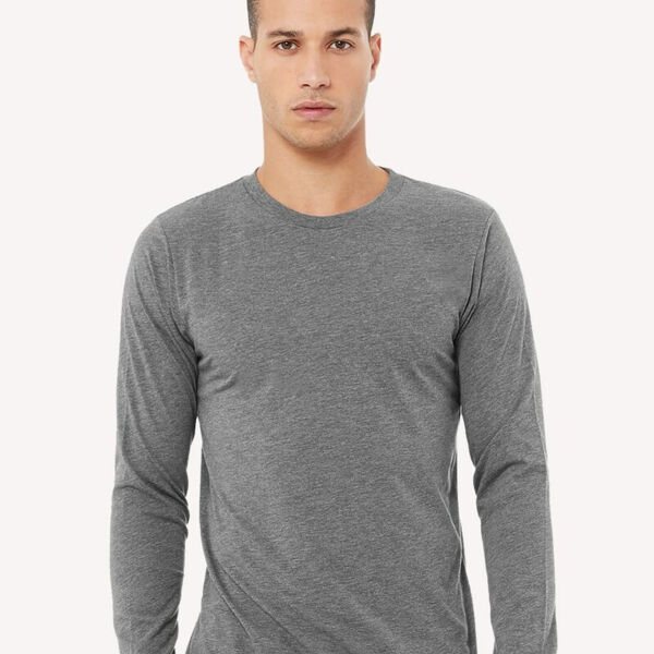 Unisex Lightweight Triblend Long Sleeve Tee Thumbnail