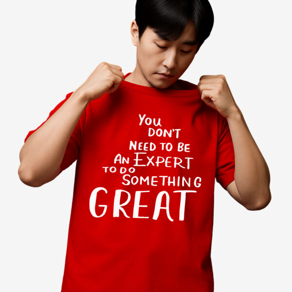 Don't need to expert - Men's/ Unisex Heavy Cotton T-Shirt Thumbnail