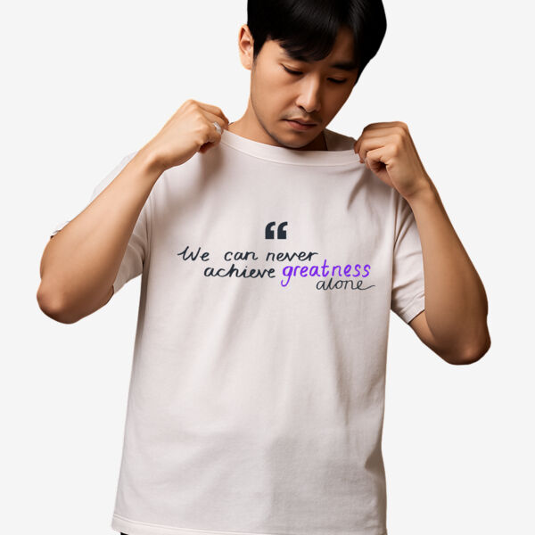 Greatness - Men's/ Unisex Heavy Cotton T-Shirt Thumbnail