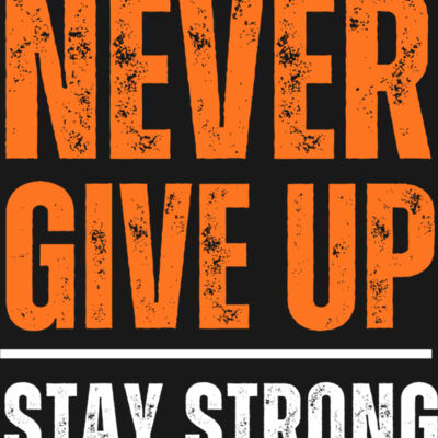 Never give up Thumbnail